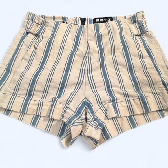 Blue Spice Coastal Shorts With Zipper Closure. Size 1 - Picture 1 of 5